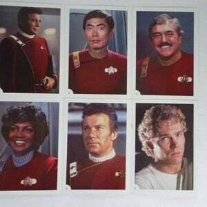 STAR TREK II The Wrath of Khan - Oversized Trading Card Set - 1982 (30 Cards)